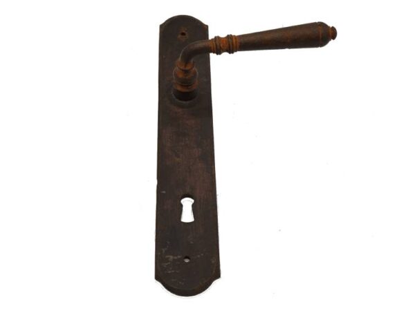 Maniglia per porta con placca