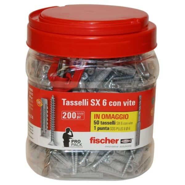 Tasselli SX 8 S (barattolo Propack 120PZ + SDS)