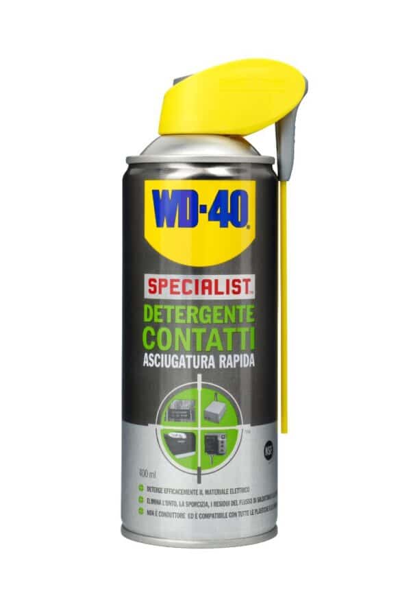 Detergente contatti ad asciugatura rapida
