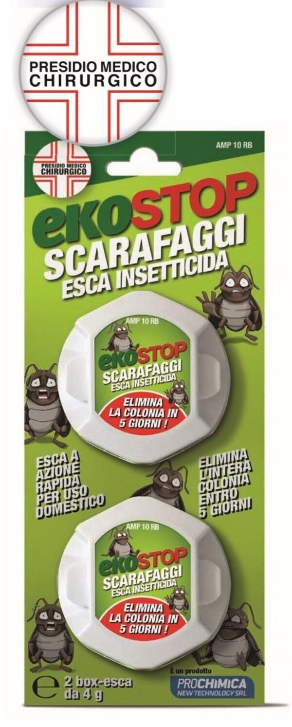 EKOSTOP TRAPPOLE SCARAFAGGI BLISTER 2PZ