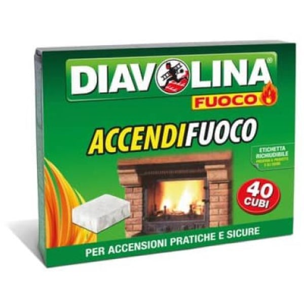 DIAVOLINA ACCENDIFUOCO 40CUBI