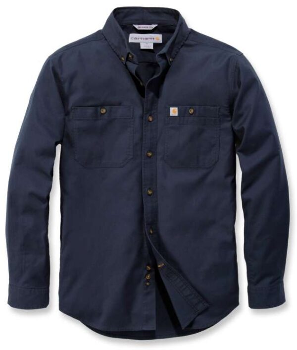 CAMICIA CARHARTT DOPPIA TASCA BLU
