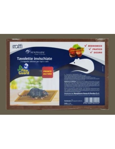 TAVOLETTE RATTI INVISCHIATE 28X19