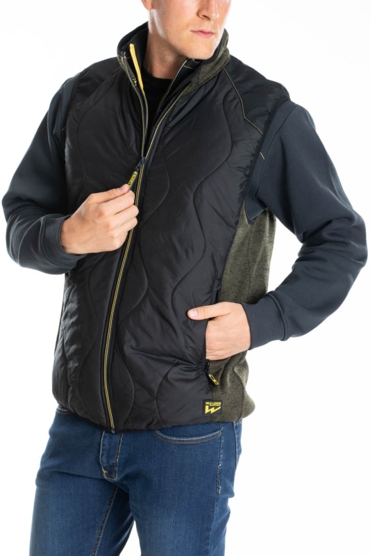 ARCHIE GILET TRICOT-UOMO VERDE