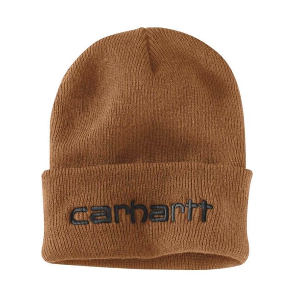 CAPPELLO CARHARTT MARRONE RICAMATO
