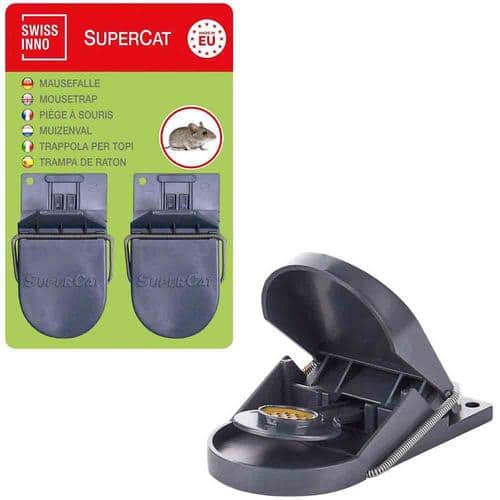 TRAPPOLE PER TOPI CON ESCA RICHIAMO SUPER CUT