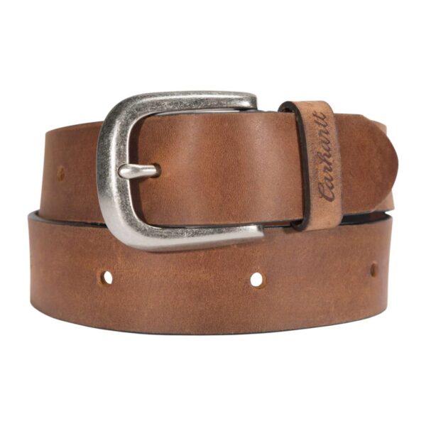 CINTURA CARHARTT MARRONE LOGO INCISO TG XS